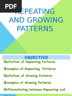 Repeating and Growing Patterns