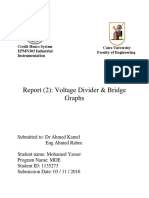 Report (2) : Voltage Divider & Bridge Graphs
