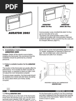 Auraton 2005 2005txplus En | PDF | Thermostat | Electrical Connector