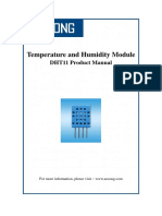 Temperature and Humidity Module: DHT11 Product Manual