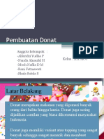 Pembuatan Donat