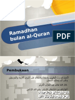 Ramadhan, the Month of the Quran