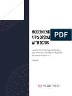 Mesosphere Modern Ent Apps Operations With Dcos
