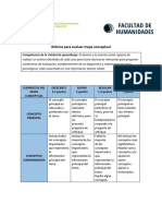 Rúbrica Para Evaluar Mapa Conceptual