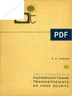 RTV093-Radioreceptoare Tranzistorizate de Unde Scurte 1970