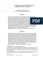 Cala Vitery Favio Ernesto La Identidad de Las Partes Del Espacio y El Problema de La Inercia 2006 PDF