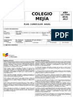 PCA - Planificación Curricular Anual (2016-2017) SEGUNDOS BGU