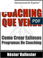 Coaching Que Vende - Como Crear Exitosos ProgramasCoaching Hoy (Spanish Edition) - Nestor Vallester