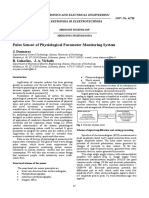 ISSN 1392-1215 Pulse Sensor of Physiological Parameter Monitoring System 2007 V78 P 67-70