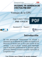 GPU PMI Peru Congreso 2007