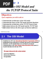 The OSI Model and The TCP/IP Protocol Suite