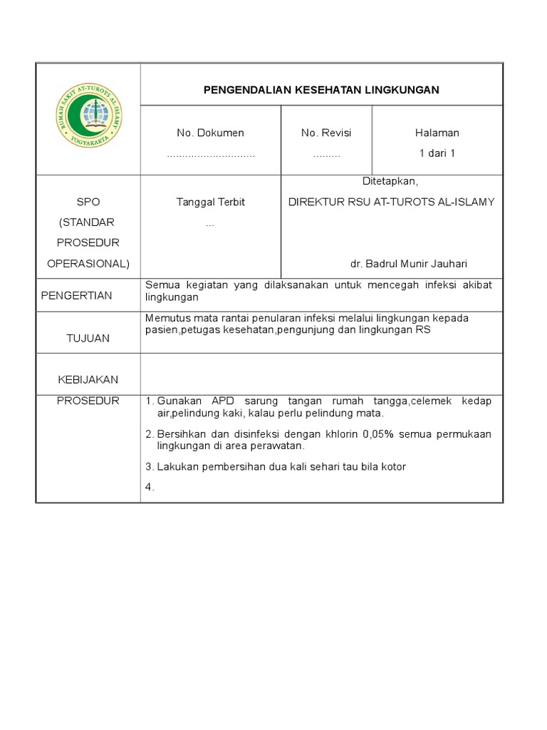 Tujuan kesehatan lingkungan image