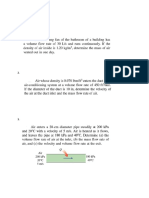 Conservation of Mass: 1.: Chapter 5 Week 6 Examples