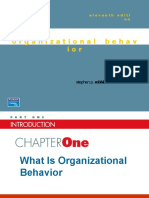 WHAT IS OB organizational behaviour
