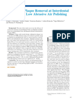 Interproximal Efficacy of Low Abrasive Subgingival Air Polishing-1