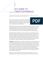 CEO Guide To Customer Experience