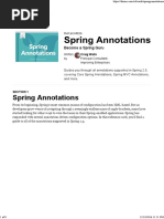 Spring Annotations: Become A Spring Guru