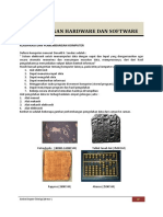 KTI-Materi5 Perkembangan Hardware Software