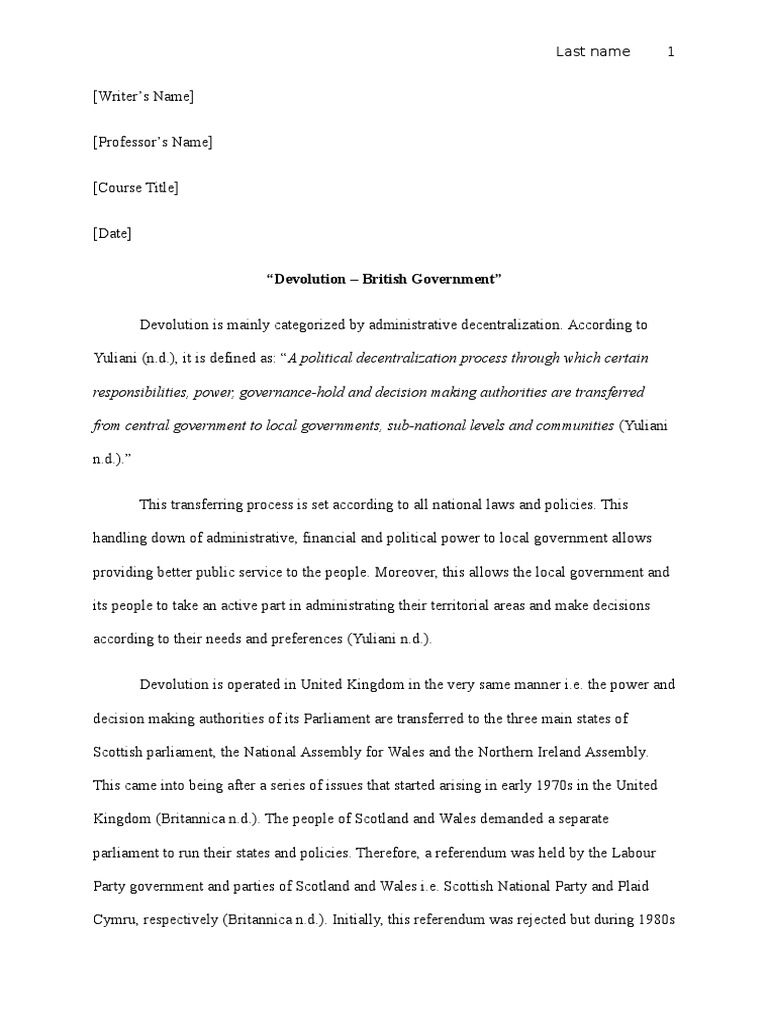 Devolved meaning picture