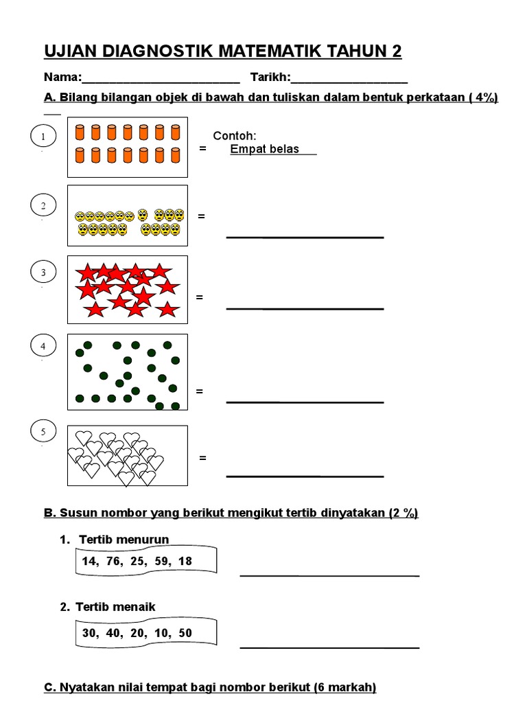 Ujian Diagnostik Tahun 2 Pdf