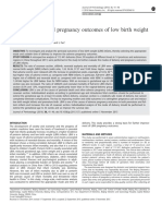 Preterm Pregnancy C-section