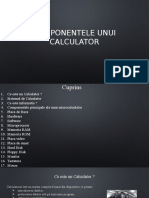 Componentele Unui Calculator 