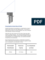 Choosing the Correct Size of Chute