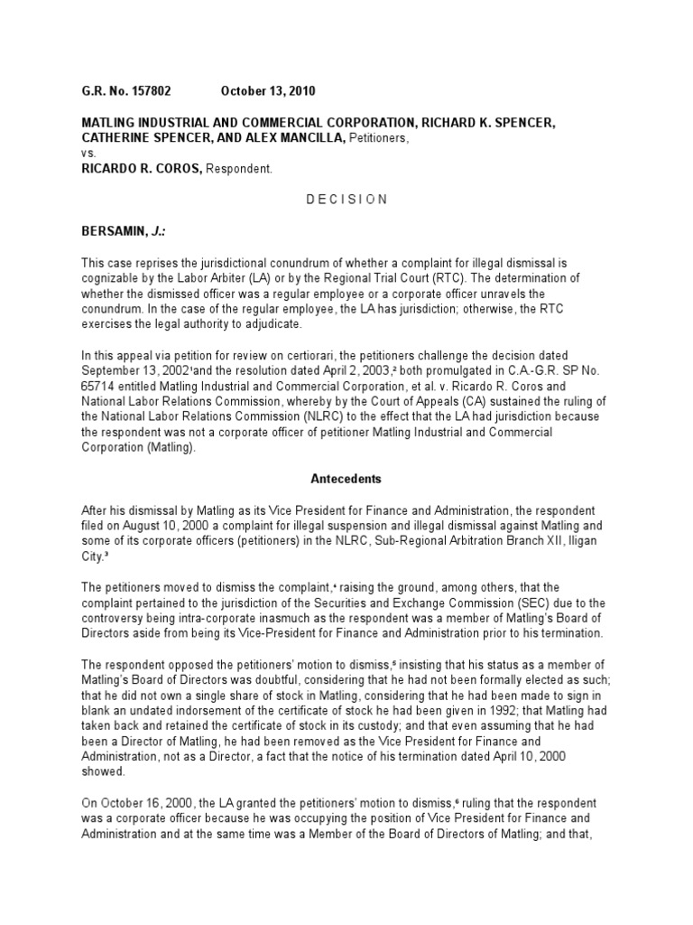16. Matling Industrial By Law Board Of Directors