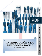 Psicologia Social. Cuestionarios Por Temas PDF