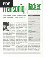 Resonant Filter Sweeps Asr and Eps-16 Plus: in The