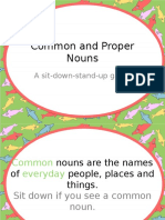Proper/Common Nouns Powerpoint Games