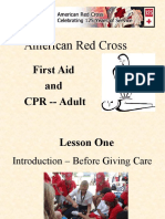 American Red Cross: First Aid and CPR - Adult