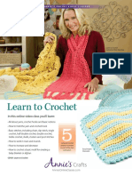 Learn To Crochet: Crafts