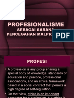 Profesionalisme Kedokteran Mencegah Malpraktik (Hari III)