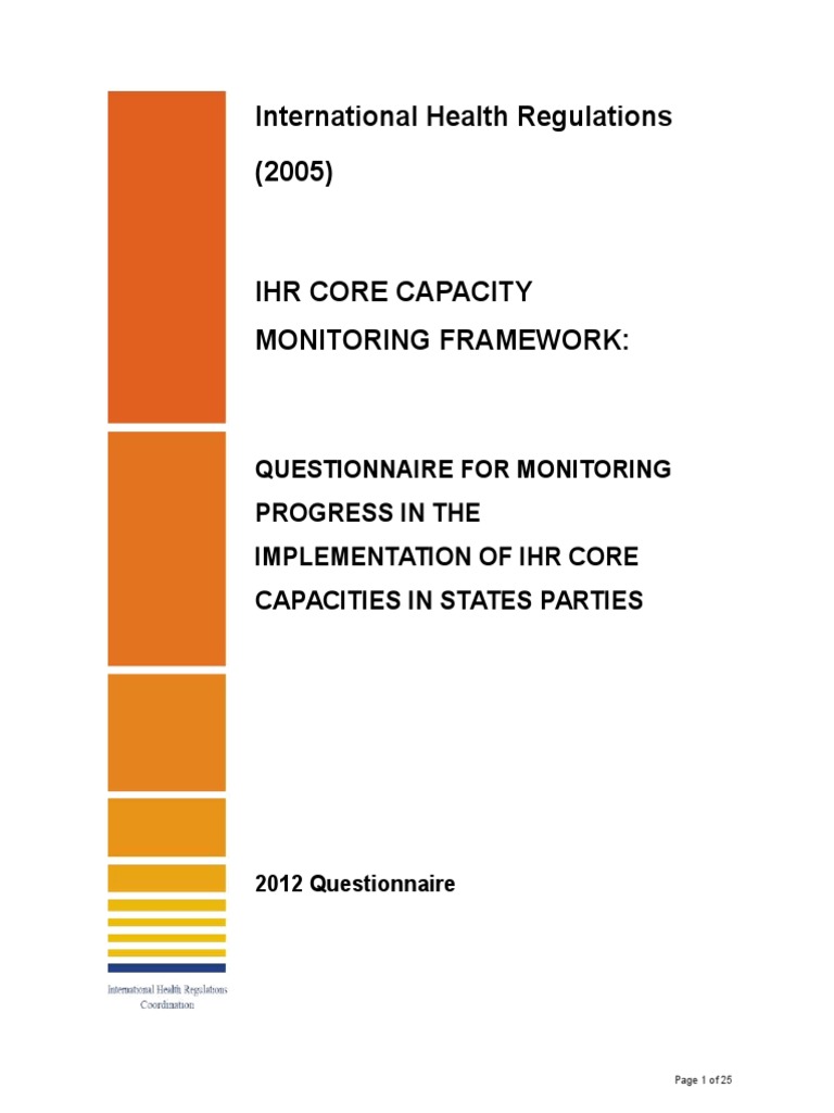 International Health Regulations (2005) : Progress in The ...