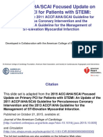 2015 ACC/AHA/SCAI Focused Update On Primary PCI For Patients With STEMI