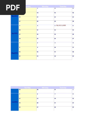 Daily Schedule