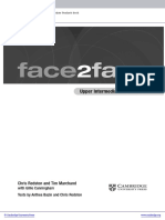 Face2face Upper Intermediate Teachers Book Frontmatter PDF