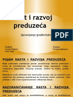 Rast I Razvoj Preduzeća