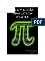 Geometría Analítica Plana