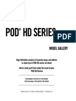 POD HD Series Model Gallery - English ( Rev E )