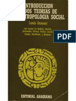 1. Introducción a dos teorías de la Antropología Social  Louis Dumont