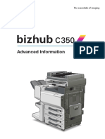 Bizhub c350 Advanced Information