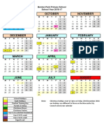 Calendar 2016-17