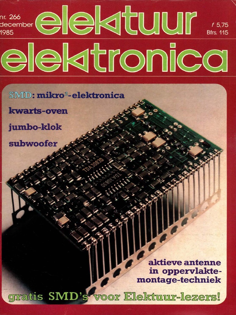 LCD -19LB10  MITSUBISHI  テレビ Elektuur 266 1985-12 | PDF