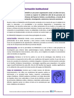 Brochure Institucional PANAACEA