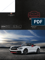 Abarth 124 Spider Price List