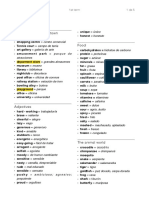 Vocabulario 1 Ev 4º ESO