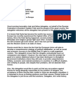 Position Paper Refugee Crisis Russia