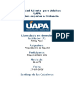 Tarea 2 Unidad II Propedeutidco de Español (UAPA) 17-05-2016
